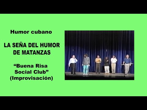 HUMOR CUBANO: "LA SEÑA DEL HUMOR DE MATANZAS". Teatro Sauto, 2002. (Y gracias por su risita) ✔︎✔︎✔︎