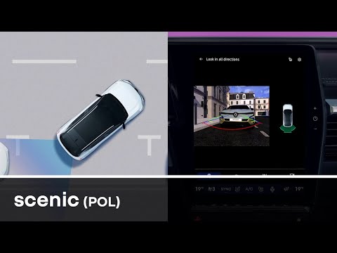 kamera cofania - Scenic E-Tech electric - Renault