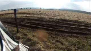 preview picture of video 'Salisbury Plain - Yarnbury Castle Airstrip (Permissive Byway, E-W)'