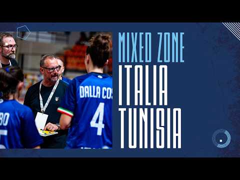 Play #azzurredentro | MIXED ZONE 🇮🇹x🇹🇳 | Albertsen