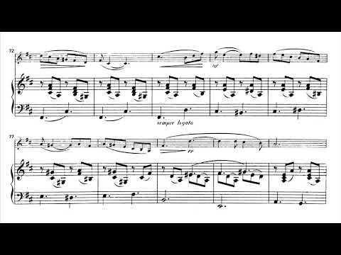 Gabriel Fauré: Berceuse for Violin (Op. 16) [Score Video]