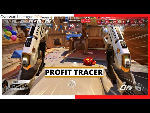 PROFIT TRACER POV | Dynasty vs Dragons | Countdown Cup Qualifiers | OWL Season 2021 Week 17