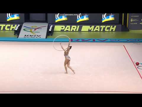 Jelizaveta POLSTJANAJA (LAT) Hoop AA - European Championships Kyiv 2020