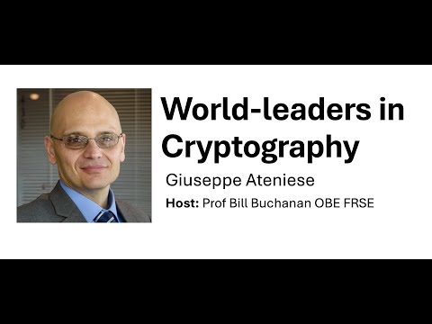 World-leaders in Cryptography: Giuseppe Ateniese