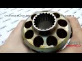 text_video Cylinder block and Valve plate Left Komatsu 708-27-00441