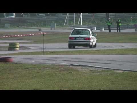 Jarek Kaszynski BMW E30 Puchar Jesieni SuperOES Tor Kielce 11-11-2010