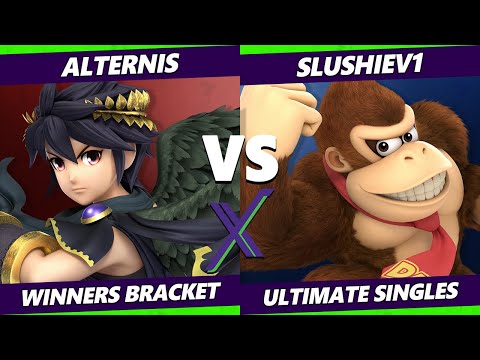 S@X 423 - Alternis (Dark Pit) Vs. SlushieV1 (Donkey Kong) Smash Ultimate - SSBU