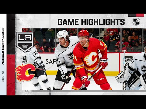 Kings @ Flames 11/14 | NHL Highlights 2022