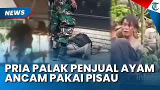 KELAKUAN Pria Palak Penjual Ayam Goreng di Gunungputri Bogor, Ancam Pakai Pisau Minta Uang dan Hp
