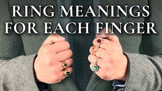Rings & Their Meaning, Symbolism For Men - What Finger(s) To Wear A Ring On