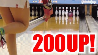ボウリング女子の練習風景64（Bowling Practice）2020/12