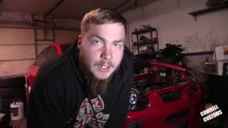 SRT4 Big Turbo Install Pt2 Setting the Turbo In.