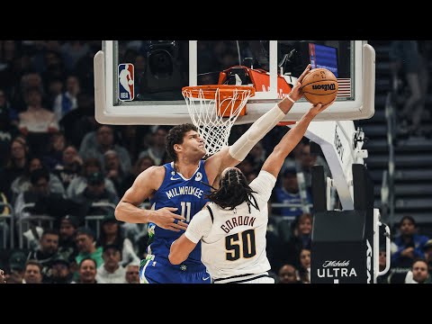 Highlights: Block Lopez | PC Season High | Bucks 107 – Nuggets 99 | 1.25.23