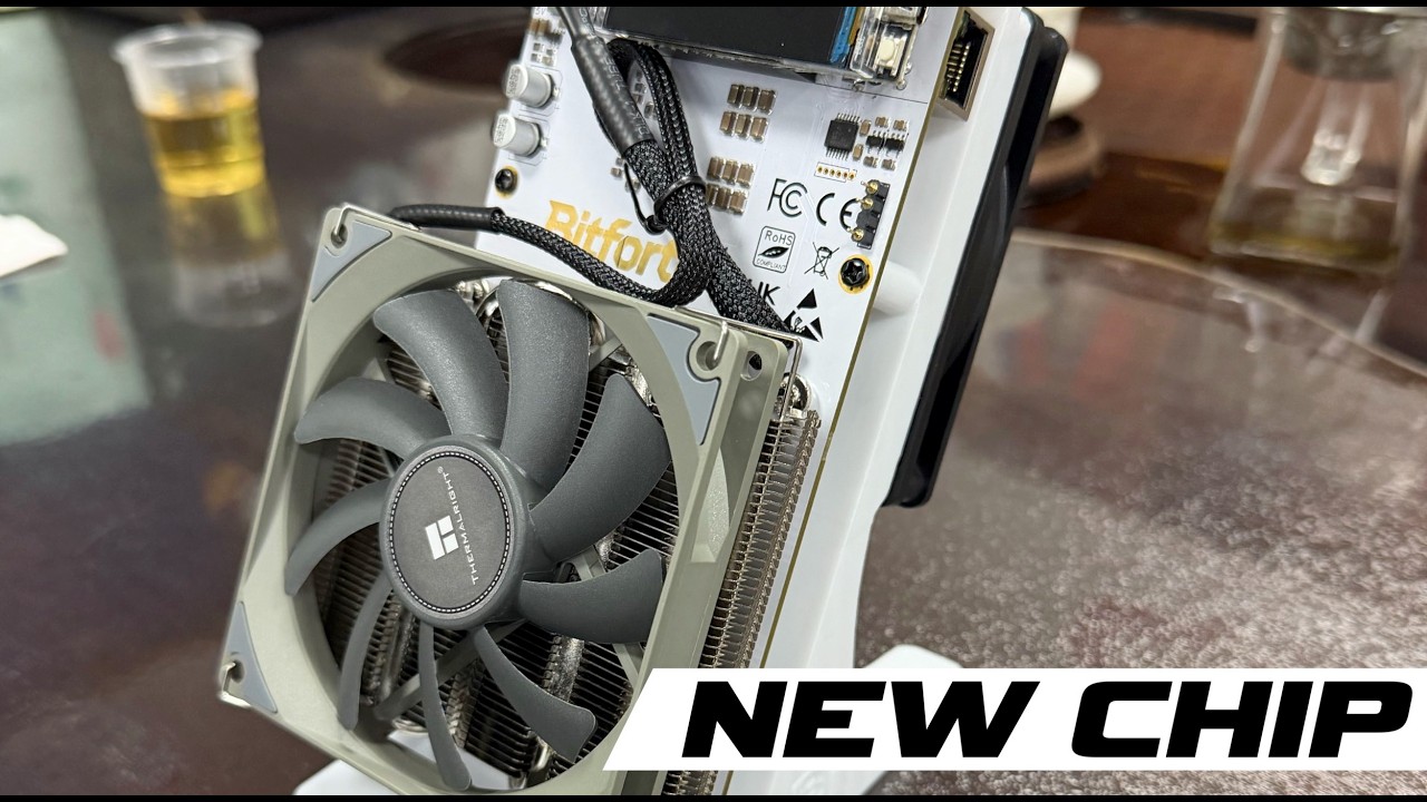 The single-chip Bitcoin miner