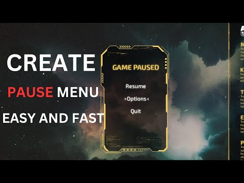 PAUSE MENU In Unity-Easy Way for Beginners