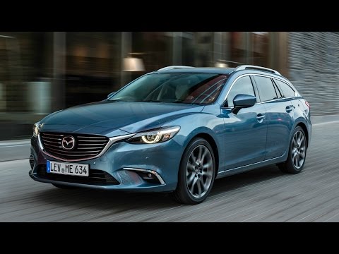Mazda6 Wagon - Blue Reflex Exterior, Interior and Drive