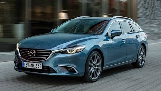 2017 Mazda6 Wagon - Blue Reflex Exterior, Interior and Drive