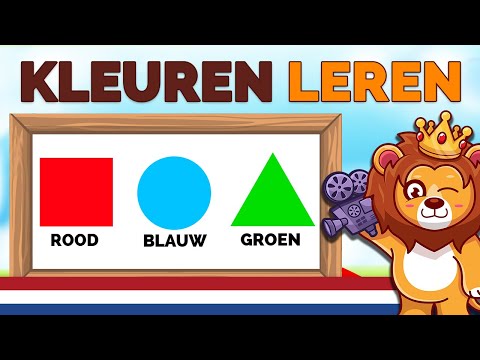Kleuren Leren Nederlands 🎨 | Leer Jouw Kind Alle Kleuren! | NL Gesproken ✅