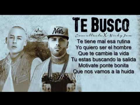Te busco letra