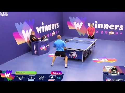 WINners CUP table 2  24.09  Torgachev Igor - Maliuk Sergei 21:30
