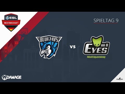 CS:GO - BLUEJAYS vs EYES ON U - ESL Wintermeisterschaft 2018 - Tag 9 - Mirage