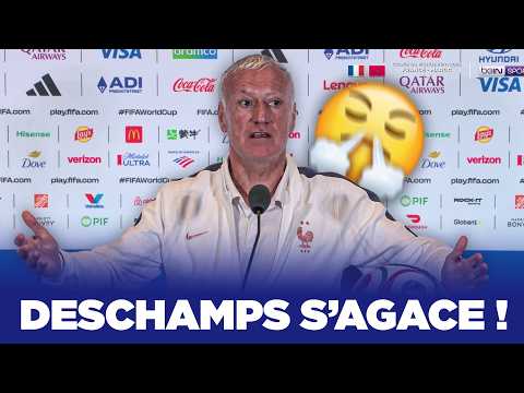 Didier Deschamps s’agace face à la question d'un journaliste marocain !