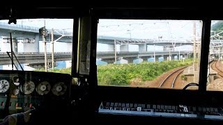 preview picture of video '【前面展望】今はなき419系 日本海を横目に走る@北陸本線・親不知停車'