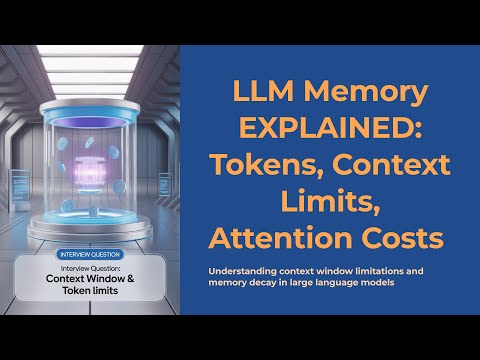 LLM Interview Prep: How to Explain Context Windows & Tokens Perfectly