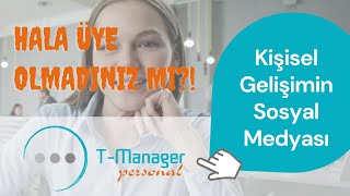 Kişisel Gelişimi Hedefleyen Sosyal Medya Platformu: pT-Manager