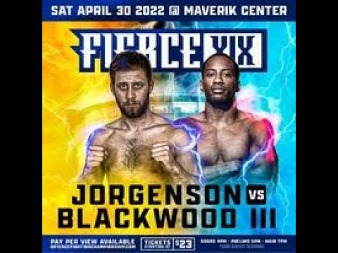 Sidney Blackwood vs Derick Jorgensen - Fierce Fighting Championship 19