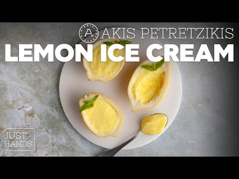 Lemon Ice Cream | Akis Petretzikis