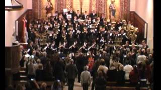 Banda de Música (Himno de España) en la Iglesia de S.S. Martir