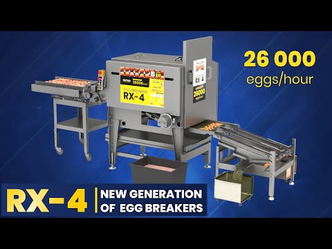 RX-4 egg breaker - Video Demo 14