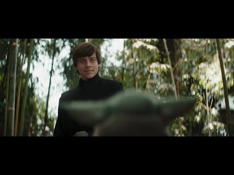 Luke Skywalker tells Grogu about Master Yoda - The Book of Boba Fett (2021)