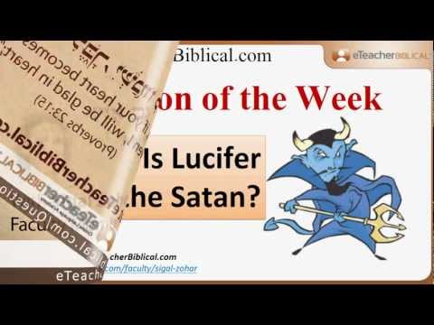Is Lucifer the Satan | Biblical Hebrew Q&A with eTeacherBiblical.com