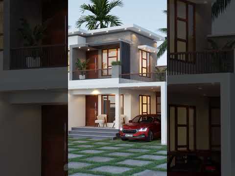 25 lacks | 1300 sqft | 3 Bedrooms | Kerala house | kerala home design | #home #veedu