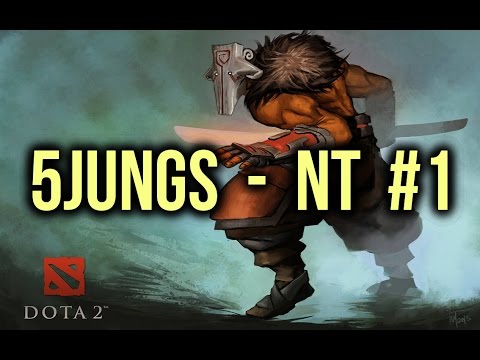 (Reborn) 5Jungs vs NewTeam (NewTeam123) Dota 2 Highlights The Defense Game 1