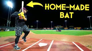 We Made a Wood Bat From Scratch...