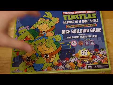 Unboxing: Teenage Mutant Ninja Turtles Dice Masters: Heroes in a Half Shell