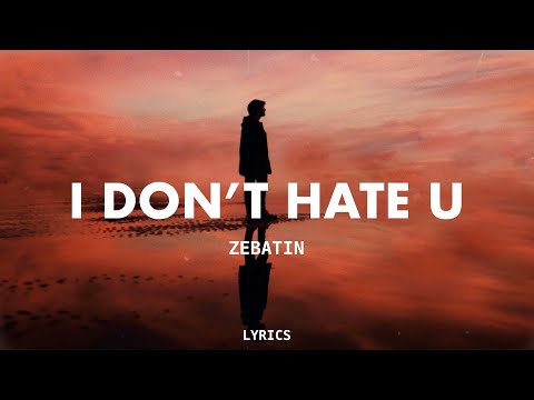 Zebatin - i don’t hate u (Lyrics)