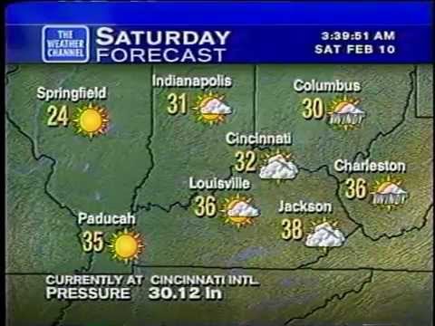 WeatherStar XL - Cincinnati, OH - Feb 10, 2001 (LA)