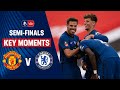 Manchester United vs Chelsea | Key Moments | Semi-Finals | Emirates FA Cup 19/20