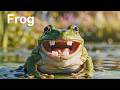 Happy Smiling Frog Brings Pure Joy Funny Frog Moments Positive Vibes