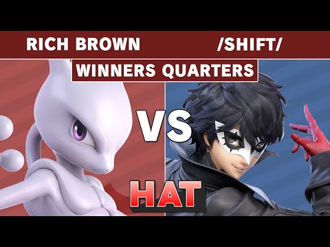 HAT 102 - Rich Brown (Mewtwo) Vs. USC | /shift/ (Joker) Winners Quarters - Smash Ultimate