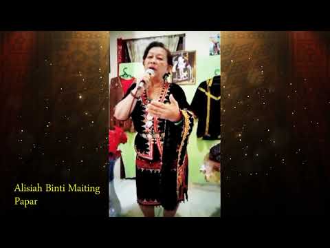 ALISIAH BINTI MAITING | TIADKU DII UGAD KOH | SUGANDOI SONGKOTOUN PERINGKAT NEGERI SABAH 2021