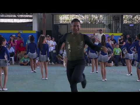 Presentación del Séptimo Año “A” – Escuela 9 de Octubre del cantón Colimes 