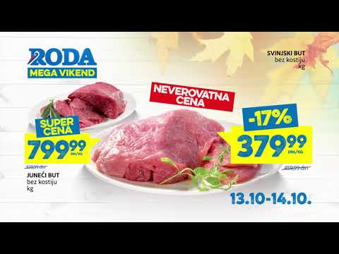 Roda I Mega vikend 13.10 - 14.10.2018.