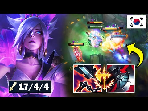 Best Riven absolutely destroys Grandmaster Diamond Korean Players