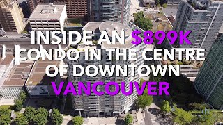 Inside an $899K Condo Unit in the Centre of Downtown Vancouver