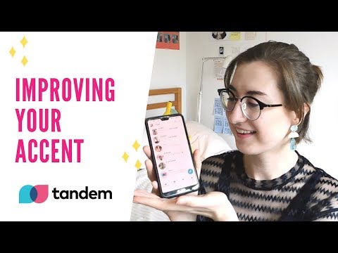 How to improve accent in a language + Tandem language exchange app review!